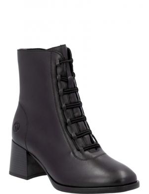 REMONTE zābaki sievietēm, Melna, Ladies mid height boots