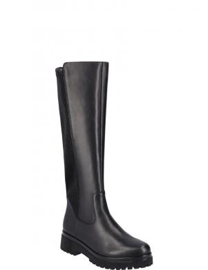 REMONTE garie zābaki sievietēm, Melna, Ladies' boots