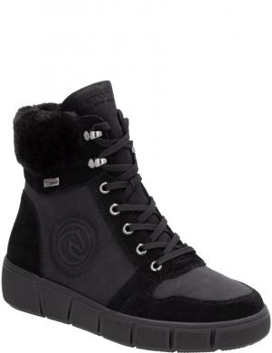 REMONTE zābaki sievietēm, Melna, Ladies mid height boots