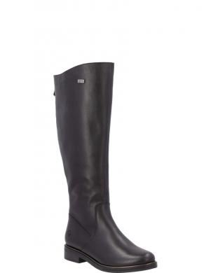 REMONTE garie zābaki sievietēm, Melna, Ladies' boots