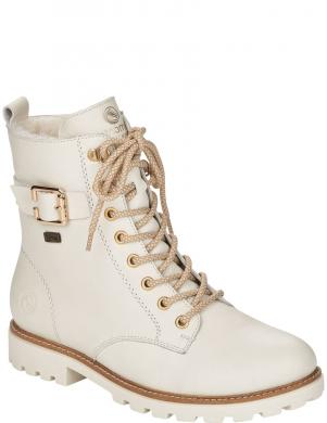 REMONTE zābaki sievietēm, Balta, Ladies mid height boots