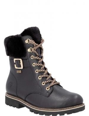 REMONTE zābaki sievietēm, Melna, Ladies mid height boots
