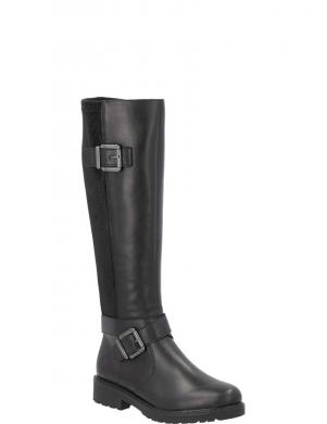 REMONTE garie zābaki sievietēm, Melna, Ladies' boots