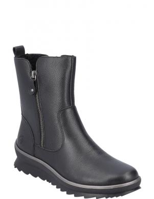 REMONTE zābaki sievietēm, Melna, Ladies mid height boots