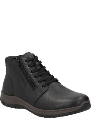 RIEKER zābaki vīriešiem, Melna, Men's boots