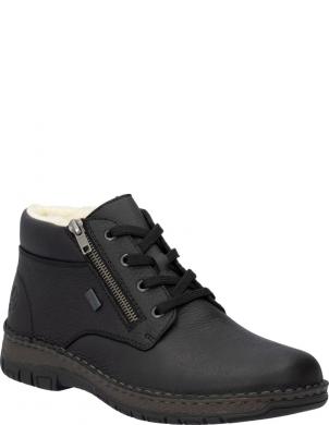RIEKER zābaki vīriešiem, Melna, Men's boots