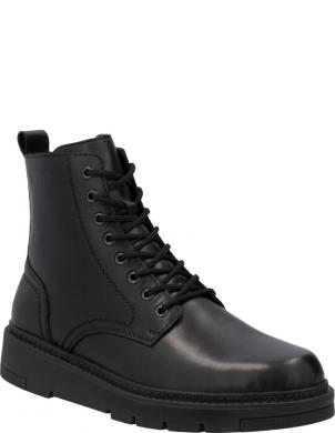 RIEKER zābaki vīriešiem, Melna, Men's boots