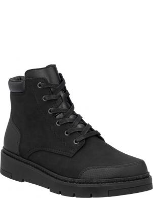 RIEKER zābaki vīriešiem, Melna, Men's boots
