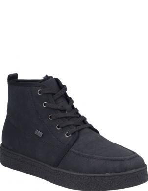 RIEKER zābaki vīriešiem, Melna, Men's boots