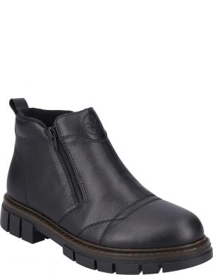 RIEKER zābaki vīriešiem, Melna, Men's boots