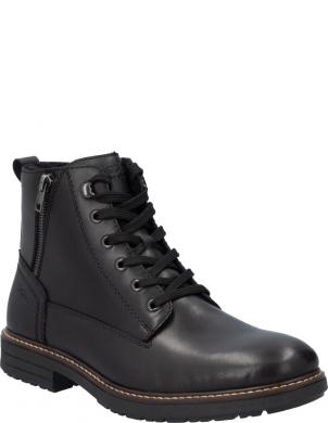 RIEKER zābaki vīriešiem, Melna, Men's boots