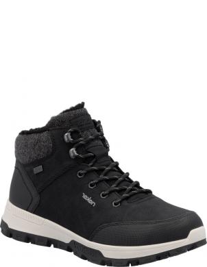 RIEKER zābaki vīriešiem, Melna, Men's boots