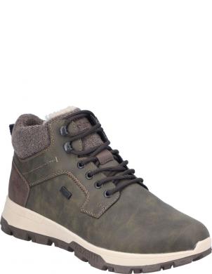 RIEKER zābaki vīriešiem, Zaļa, Men's boots