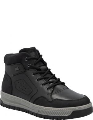 RIEKER zābaki vīriešiem, Melna, Men's boots