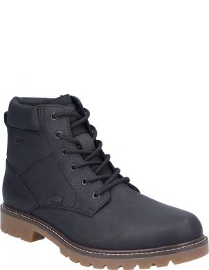 RIEKER zābaki vīriešiem, Melna, Men's boots