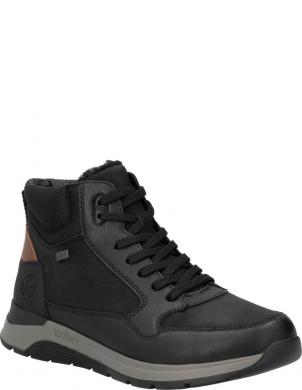 RIEKER zābaki vīriešiem, Melna, Men's boots