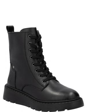 RIEKER zābaki sievietēm, Melna, Ladies mid height boots