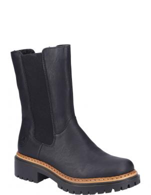 RIEKER zābaki sievietēm, Melna, Ladies mid height boots