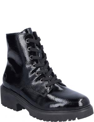 RIEKER zābaki sievietēm, Melna, Ladies mid height boots