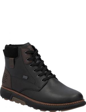 RIEKER zābaki vīriešiem, Melna, Men's boots