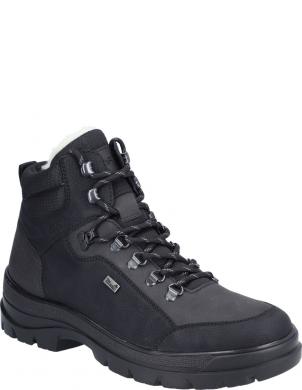 RIEKER zābaki vīriešiem, Melna, Men's boots