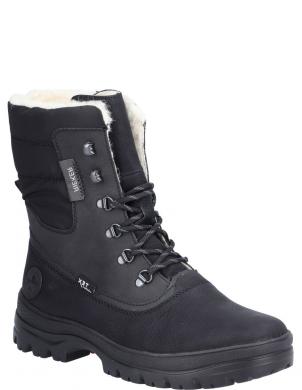 RIEKER zābaki vīriešiem, Melna, Men's boots