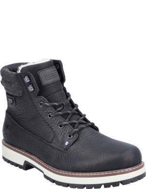RIEKER zābaki vīriešiem, Melna, Men's boots