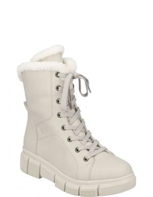 RIEKER zābaki sievietēm, Krēmīga/Smilšu, Ladies mid height boots