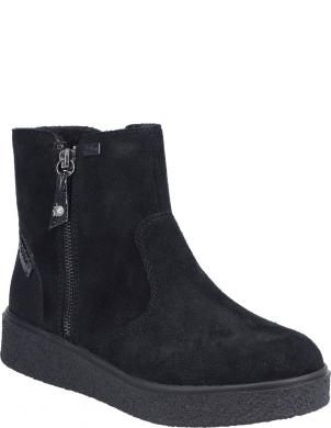 RIEKER zābaki sievietēm, Melna, Ladies mid height boots