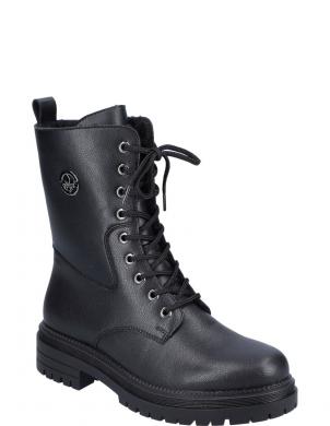 RIEKER zābaki sievietēm, Melna, Ladies mid height boots