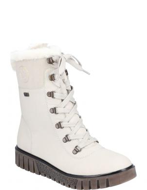 RIEKER zābaki sievietēm, Krēmīga/Smilšu, Ladies mid height boots