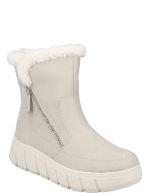 RIEKER zābaki sievietēm, Krēmīga/Smilšu, Ladies mid height boots