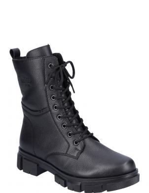 RIEKER zābaki sievietēm, Melna, Ladies mid height boots