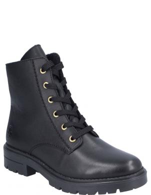 RIEKER zābaki sievietēm, Melna, Ladies mid height boots