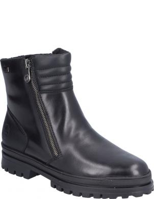RIEKER zābaki sievietēm, Melna, Ladies mid height boots