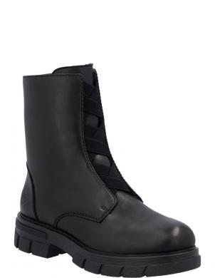 RIEKER zābaki sievietēm, Melna, Ladies mid height boots