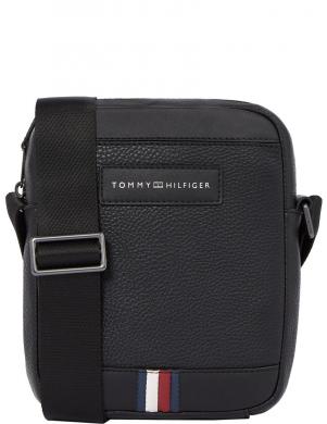 TOMMY HILFIGER plecu soma vīriešiem, Melna, Business mini reporter