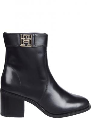 TOMMY HILFIGER zābaki sievietēm, Melna, Dressy heel boot