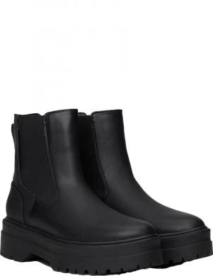 TOMMY HILFIGER zābaki sievietēm, Melna, Rubberised chelsea