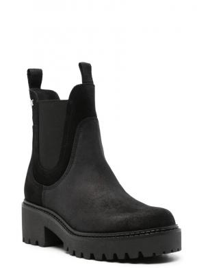 TOMMY HILFIGER zābaki sievietēm, Melna, Flag heel chelsea