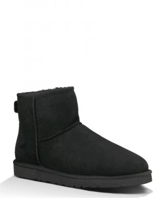 UGG apsildāmi zābaki vīriešiem, Melna, Classic mini warm boots