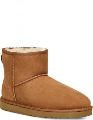 UGG apsildāmi zābaki vīriešiem, Brūna, Classic mini warm boots