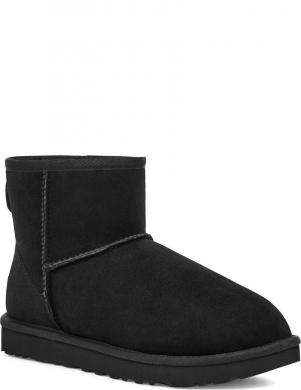 UGG apsildāmi zābaki sievietēm, Melna, Classic mini II warm boots