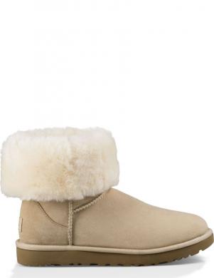 UGG apsildāmi zābaki sievietēm, Krēmīga/Smilšu, Classic short II warm boots