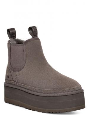 UGG apsildāmi zābaki sievietēm, Pelēka, Neumel platform warm boots