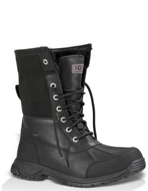 UGG apsildāmi zābaki vīriešiem, Melna, Butte warm boots
