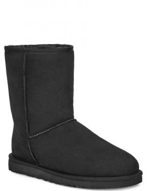 UGG apsildāmi zābaki vīriešiem, Melna, Classic short warm boots