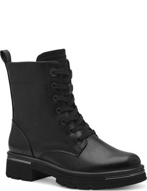 MARCO TOZZI zābaki sievietēm, Melna, Cordino booties