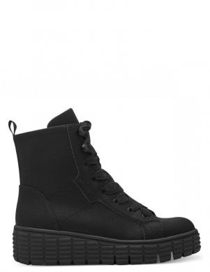 TAMARIS sievietēm, Lace boot, Melna
