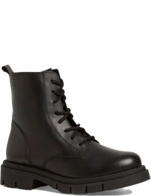 TAMARIS sievietēm, Lace boot flat, Melna